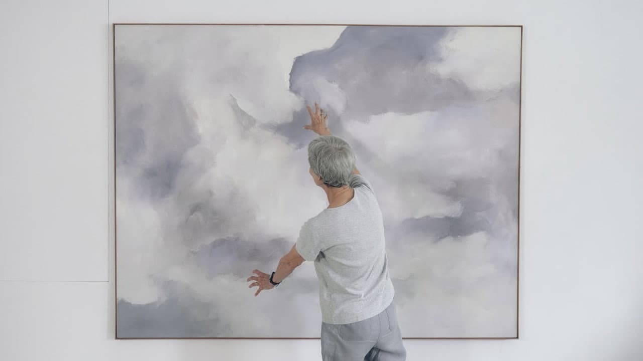 Woman in the Sky