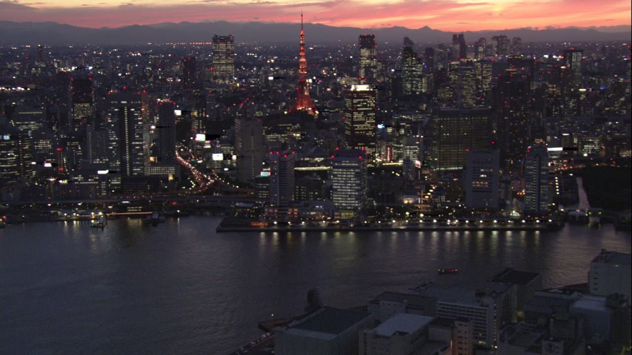 Virtual Trip Tokyo Twilight from the Air