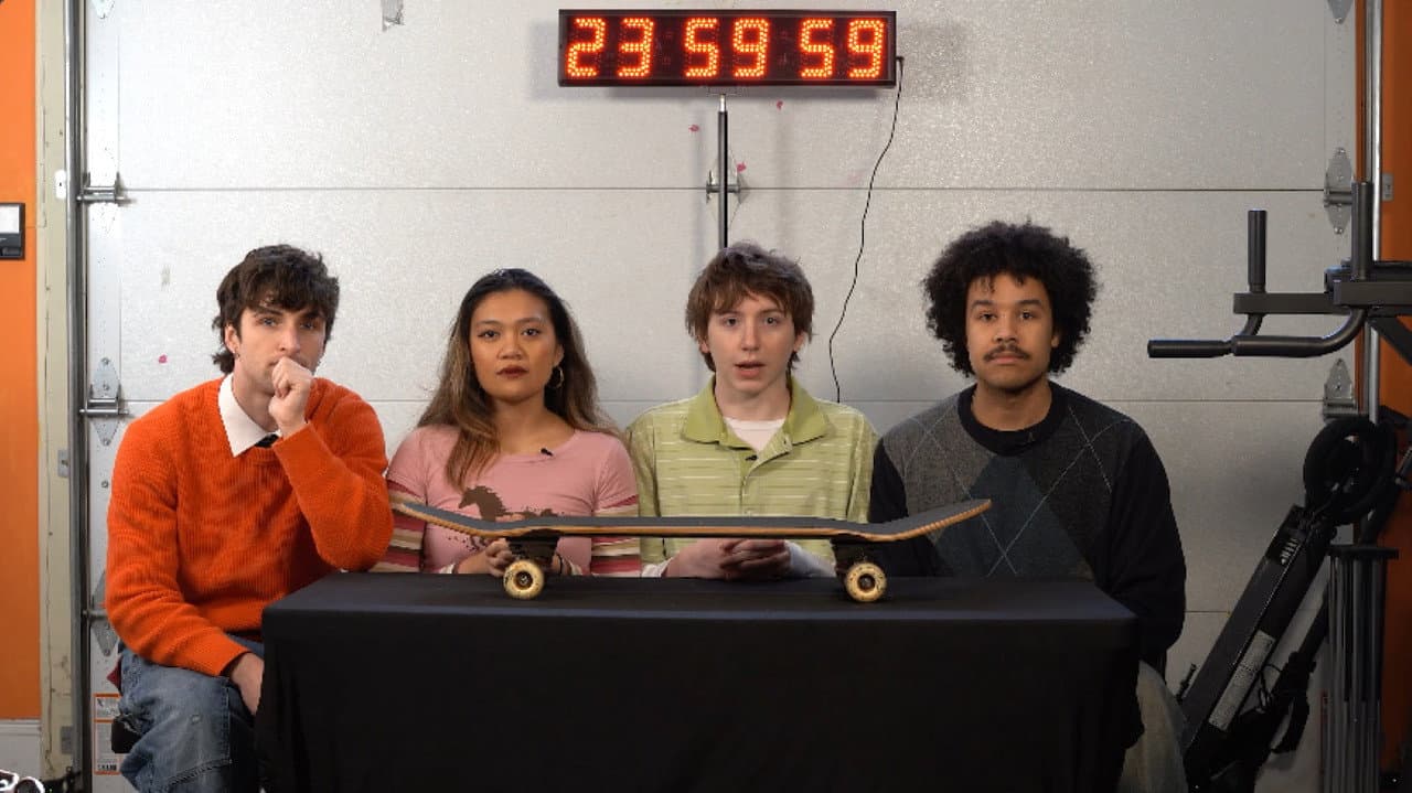 24 hours to eat a skateboard