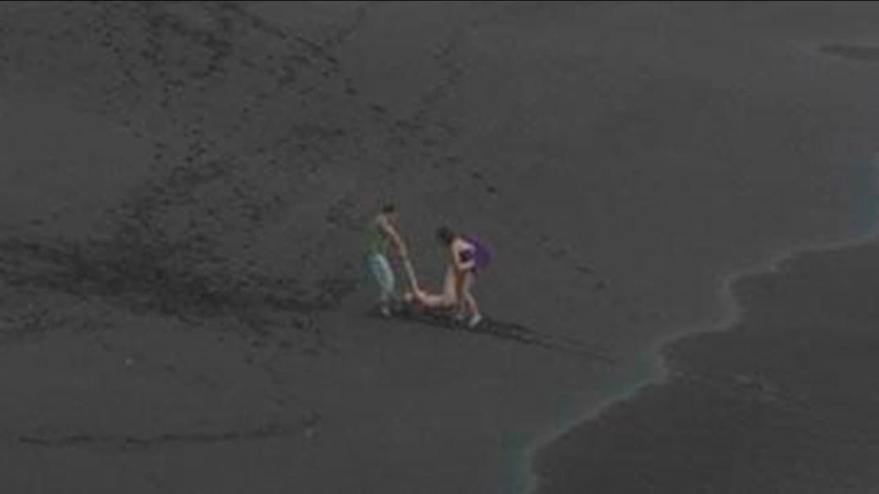 Three on the beach