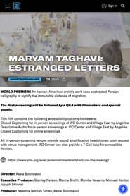 Estranged Letters