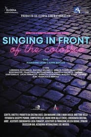 Singing in Front of the Colosseo