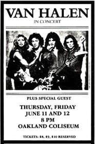 Van Halen: Oakland, CA @ Oakland Arena 1981