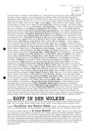 Kopf in den Wolken