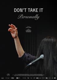 Don't Take It Personally