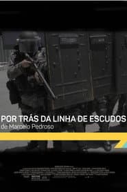 Por trás da linha de escudos