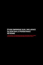 Empirical Study on the Influence of Sound on the Persistence of Vision