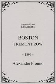 Boston, Tremont row