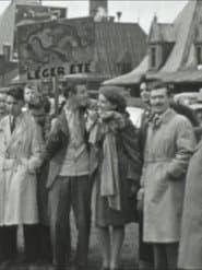 Arrivée de Fernand Léger devant  la gare du palais (Québec)