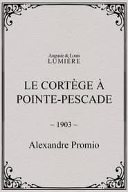 Le cortège à Pointe-Pescade