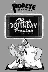 Olive's Boithday Presink