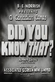 Did You Know That?