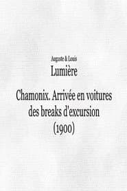 Chamonix: Arrivée en voitures des breaks d'excursion