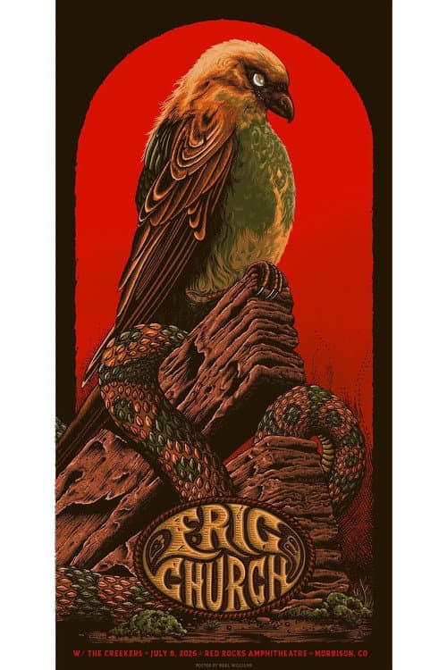 Eric Church - Live at Red Rocks Amphitheatre 7-08-2026