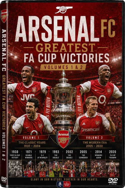 Arsenal FC Greatest F.A Cup Victories - Volumes 1&2