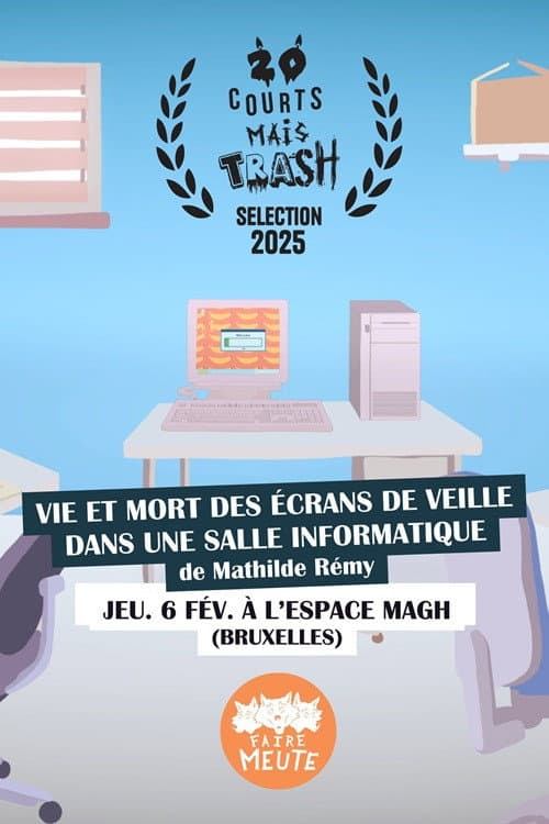 Vie et Mort des écrans de veille dans une salle informatique