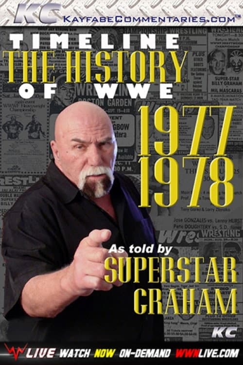 Timeline The History of WWE – 1977-1978 – As Told By Superstar Graham