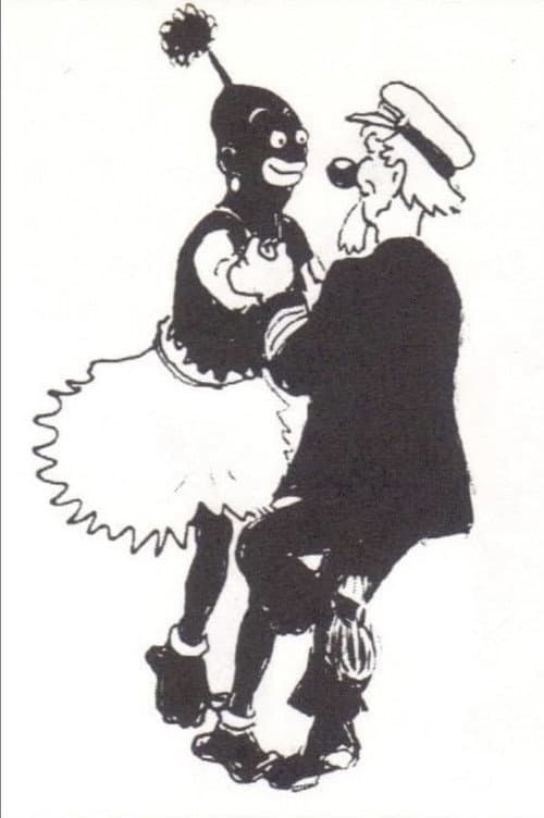 Captain Grogg and Kalle at an African ball