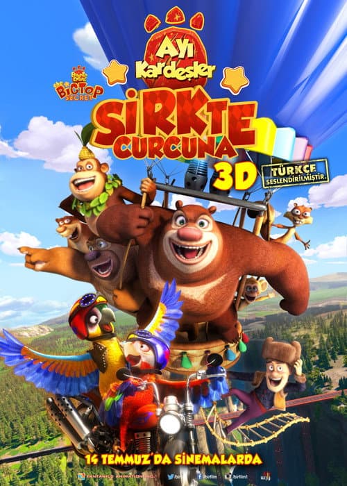 Boonie Bears: The Big Top Secret