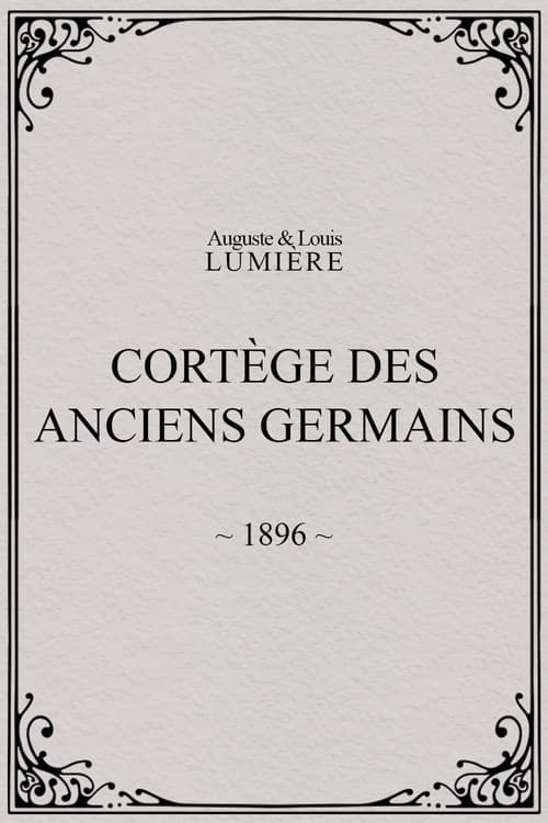 Cortège des anciens Germains