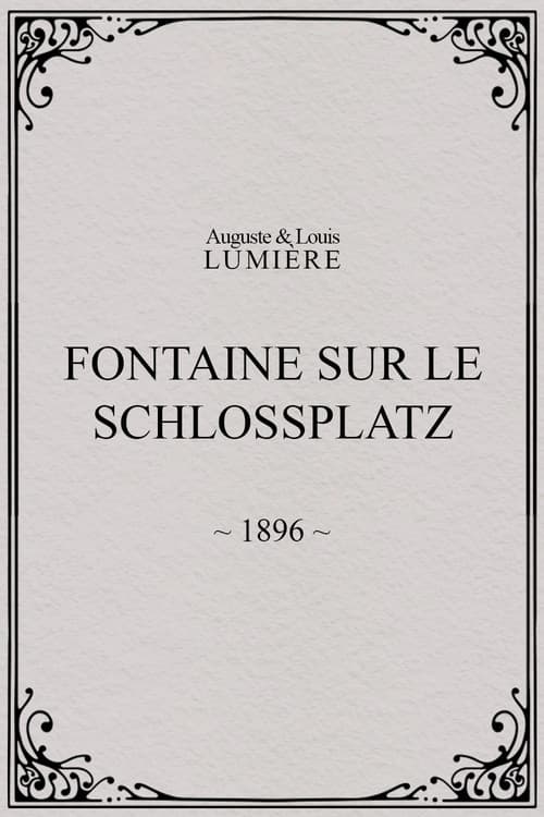 Fontaine sur le Schlossplatz