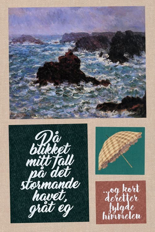 As my gaze fell upon the stormy seas, I wept ...and soon the skies followed