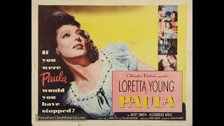 PAULA (1952) Theatrical Trailer - Loretta Young, Kent Smith, Alexander Knox
