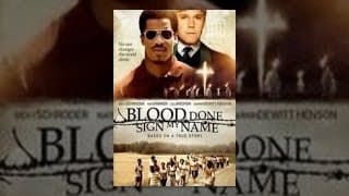 Blood Done Sign My Name