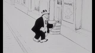 Bringing Up Father - Jiggs Has Run Away (1927) - Norwegian animated advert (English subtitles)