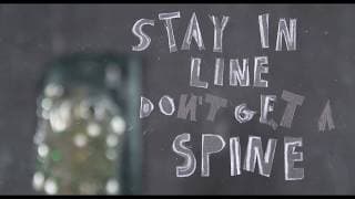 Stay in line, don't get a spine