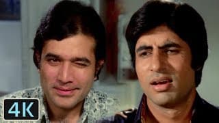Diye Jalte Hain | Amitabh Bachchan, Rajesh Khanna | Namak Haraam | Full 4K Video Song