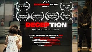 DECEPTION - A Cinematic Thriller Short Film 4K | Starwood Films