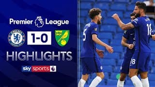 Chelsea 1-0 Norwich | Premier League