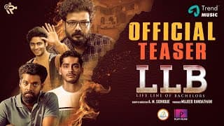 LLB - Malayalam Movie - Official Teaser | Sreenath Bhasi, Anoop Menon | AM Sidhique
