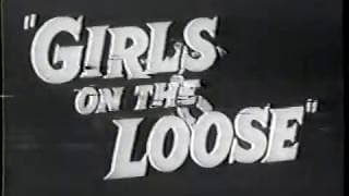 Girls On The Loose trailer 1958 Film Noir Heist movie