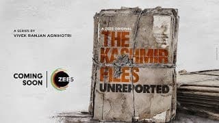The Kashmir Files: Unreported | Official Trailer | Vivek A, Pallavi J | A ZEE5 Original| Coming Soon