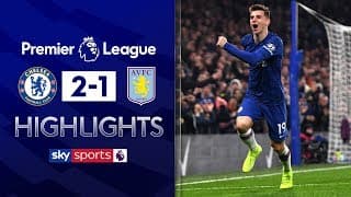 Chelsea 2-1 Aston Villa | Premier League