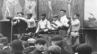 Black boxers at Hull Fair (1902)