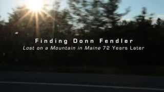 Finding Donn Fendler Teaser