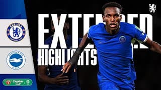 Chelsea 1-0 Brighton - Carabao Cup