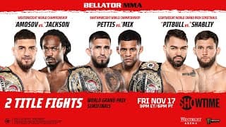 BELLATOR MMA returns to Chicago! | BELLATOR 301
