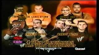 WWF Unforgiven 2001 Matchcard