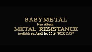 BABYMETAL - New Album METAL RESISTANCE Trailer