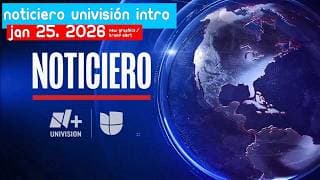 Noticiero Univisión Intro | Jan 26, 2026