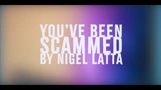 You've been scammed by Nigel Latta