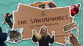 [Short comedy] THE SANTAPHOBES and their flatmate 🎅🏻🎄