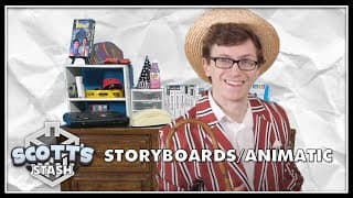 Storyboards/Animatics - "Scott The Woz on G4" Intro