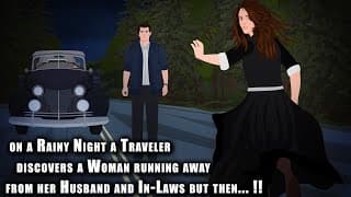 Traveler discovers a Woman running from her Husband & In-laws but then... Animated Stories