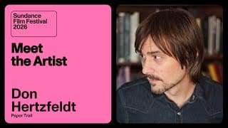 Meet the Artist 2026: Don Hertzfeldt on “Paper Trail”