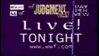 WWF Judgement Day 1998 Commercial